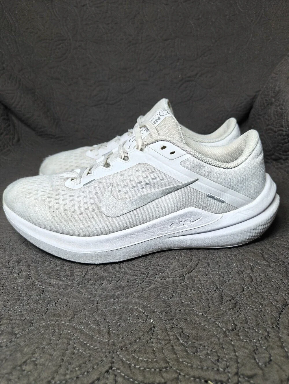 Nike Winflo 10 White Photon Dust Women's Running Shoes Sneakers Size 8